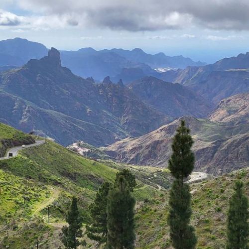 Vue depuis Cruz de Tejeda