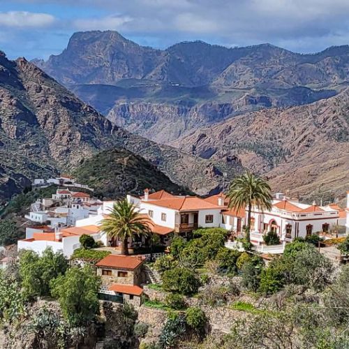 Vue générale de Tejeda