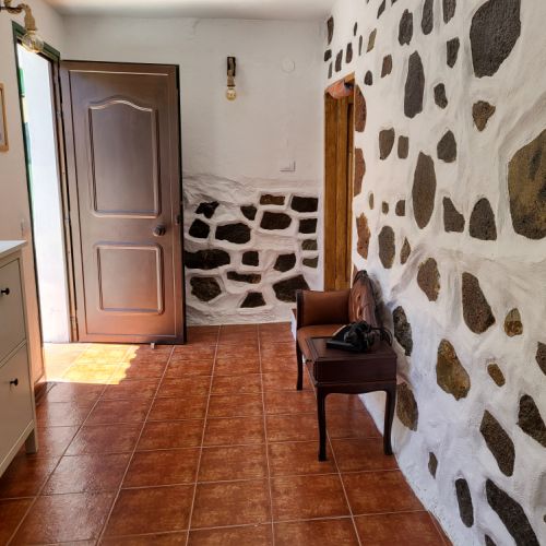 Entrée de la maison Rurale Los Pinares El Juncal de Tejeda Grande Canarie