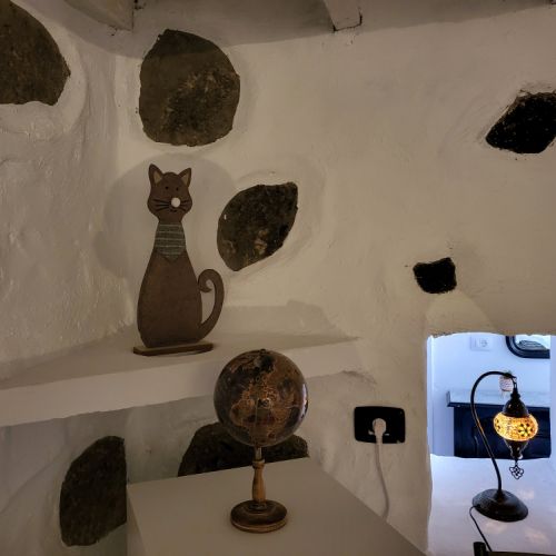 Chambre 1 de la maison Rurale 'los Pinares' El Juncal de Tejeda Grande Canarie