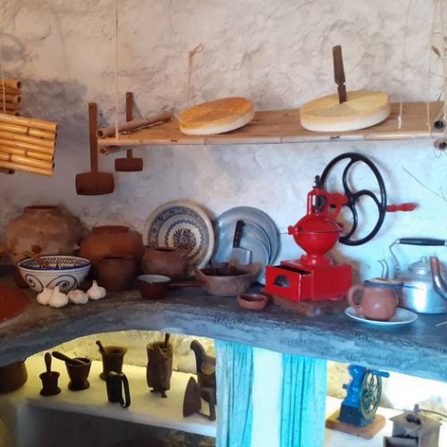 Interieur Maison dans la grotte