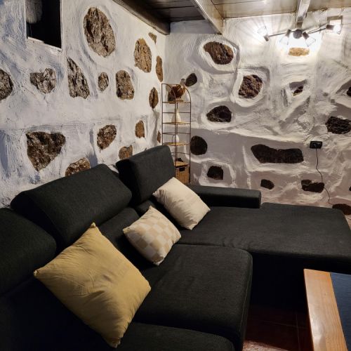 Salon de la Maison Rurale 'Los Pinares' El Juncal de Tejeda Grande Canarie