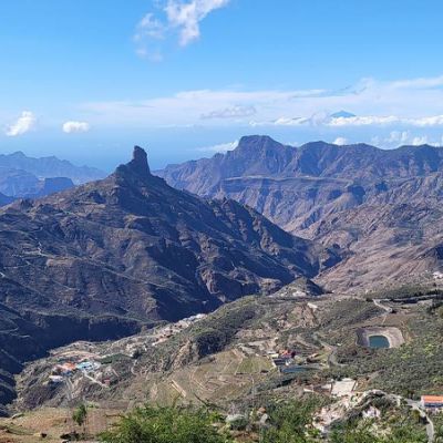 Le Roque Bentayga vu depuis le Roque Nublo