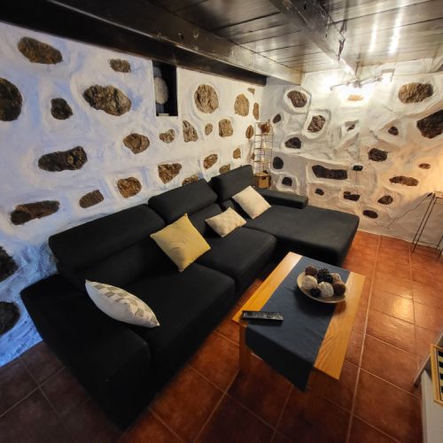 Sala de estar Casa Rural Los Pinares El Juncal de Tejeda