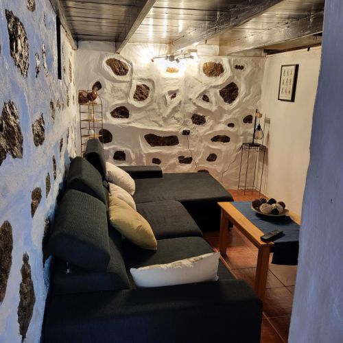 Salon de la Maison Rurale 'Los Pinares' El Juncal de Tejeda Grande Canarie