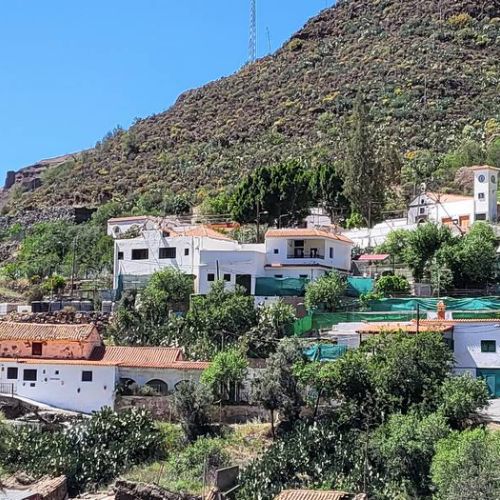 Vue générale d'El Juncal de Tejeda