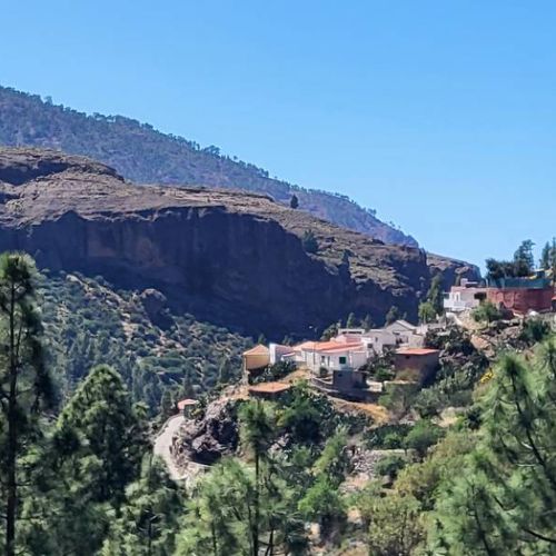 Le village d'El Juncal de Tejeda